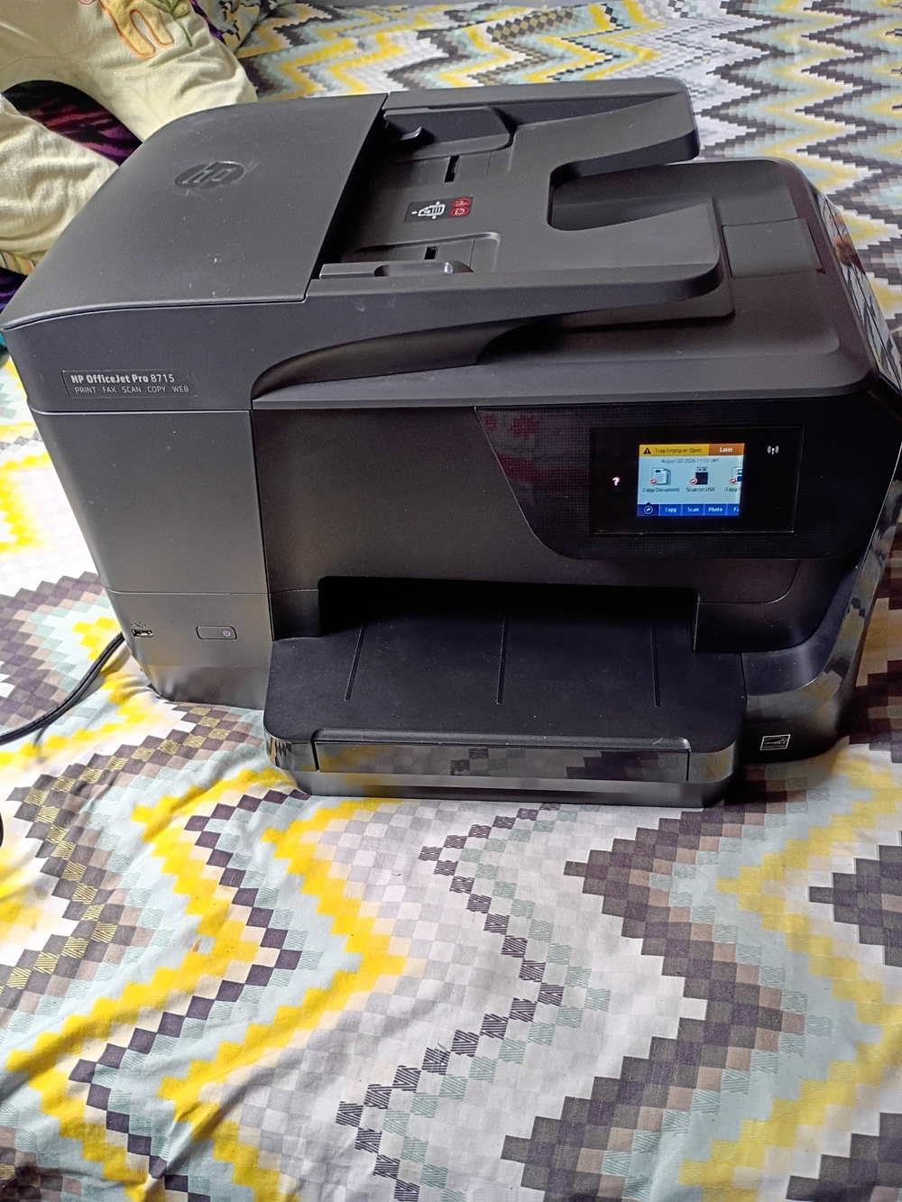 HP OfficeJet Pro All-in-One Printer - Black